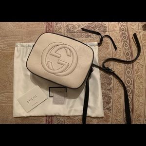 Gucci Authentic GG Crossbody Camera Bag